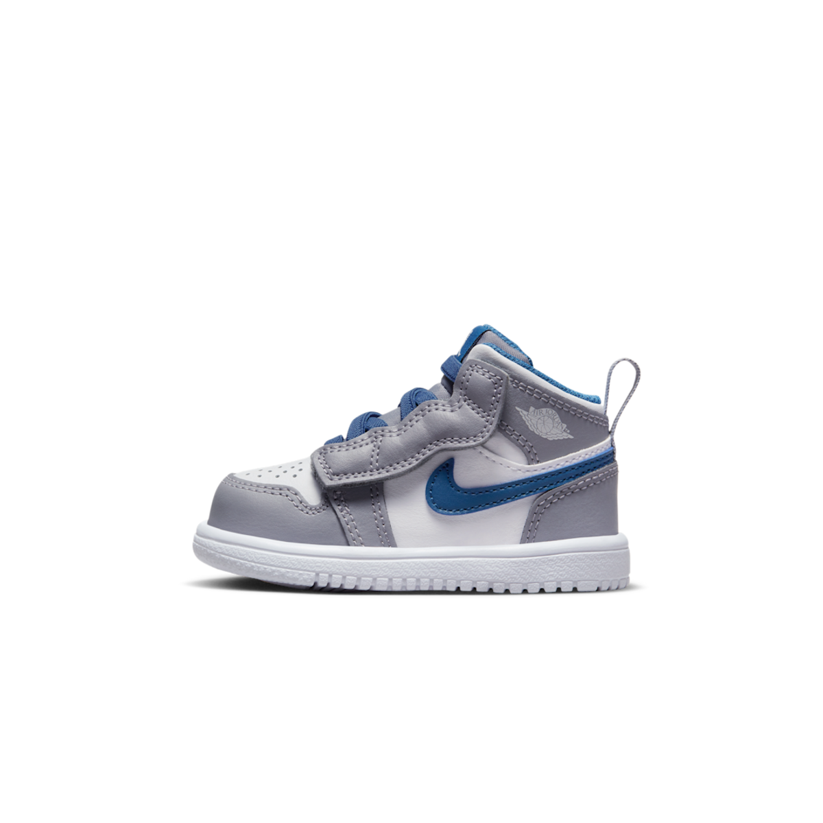 Air Jordan 1 Mid Alt Cement Grey True Blue (TD)
