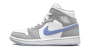 Air Jordan 1 Mid Aluminium Wolf Grey