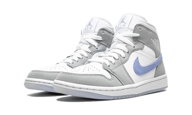 Air Jordan 1 Mid Aluminium Wolf Grey