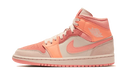 Air Jordan 1 Mid Apricot Orange Terra Blush