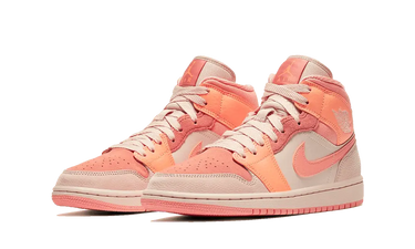 Air Jordan 1 Mid Apricot Orange Terra Blush Next Step