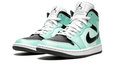 Air Jordan 1 Mid Aqua Blue Tint Next Step