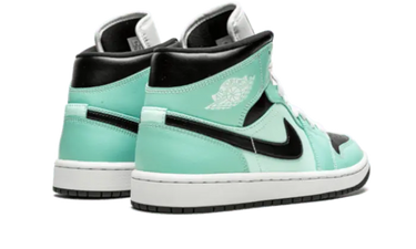 Air Jordan 1 Mid Aqua Blue Tint Next Step