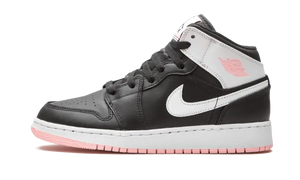 Air Jordan 1 Mid Arctic Pink Black (GS)