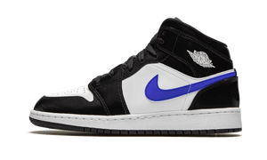 Air Jordan 1 Mid Black Racer Blue