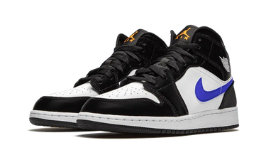 Air Jordan 1 Mid Black Racer Blue Next Step