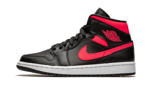Air Jordan 1 Mid Black Siren Red