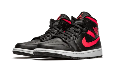 Air Jordan 1 Mid Black Siren Red Next Step