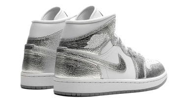 Air Jordan 1 Mid Crinkled Chrome Next Step