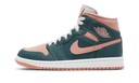 Air Jordan 1 Mid Dark Teal Green