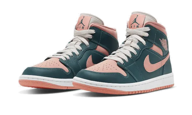 Air Jordan 1 Mid Dark Teal Green Next Step