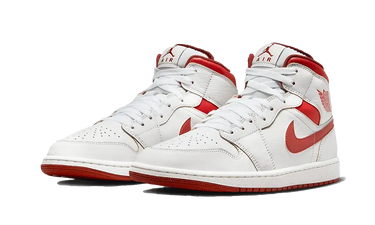 Air Jordan 1 Mid Dune Red Next Step
