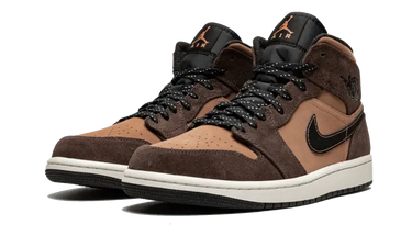 Air Jordan 1 Mid Earthy Brown Next Step