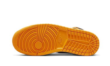 Air Jordan 1 Mid Fat Tongue Black Orange Next Step