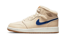 Air Jordan 1 Mid Fleece Pearl White