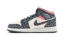 Air Jordan 1 Mid Floral Canvas