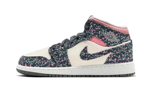 Air Jordan 1 Mid Floral Canvas
