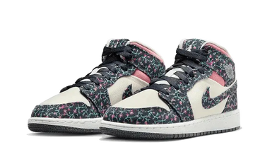 Air Jordan 1 Mid Floral Canvas Next Step