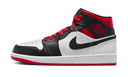 Air Jordan 1 Mid Gym Red Black Toe