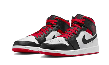 Air Jordan 1 Mid Gym Red Black Toe Next Step