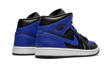 Air Jordan 1 Mid Hyper Royal Tumbled Leather Next Step