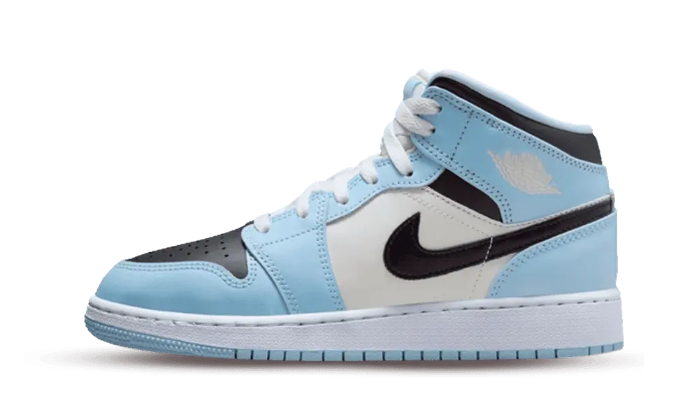 Air Jordan 1 Mid Ice Blue (GS) Next Step