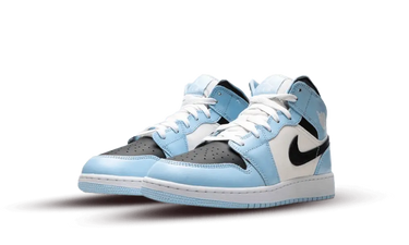 Air Jordan 1 Mid Ice Blue (GS) Next Step
