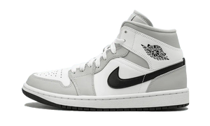 Air Jordan 1 Mid Light Smoke Grey Black