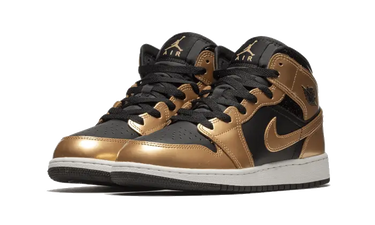 Air Jordan 1 Mid Metallic Gold Next Step