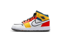 Air Jordan 1 Mid Multi-Color Canvas
