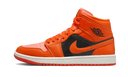 Air Jordan 1 Mid Orange Black