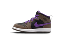 Air Jordan 1 Mid Palomino Wild Berry (PS)