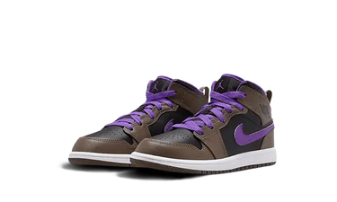 Air Jordan 1 Mid Palomino Wild Berry (PS) Next Step