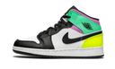 Air Jordan 1 Mid Pastel Black Toe