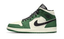 Air Jordan 1 Mid Pine Green
