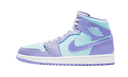 Air Jordan 1 Mid Purple Aqua