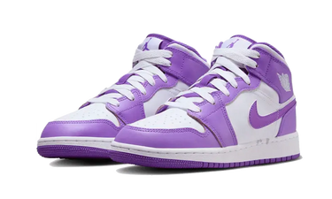 Air Jordan 1 Mid Purple Venom (GS) Next Step