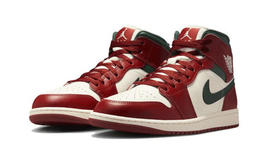 Air Jordan 1 Mid Redstone Midnight Green Next Step