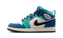 Air Jordan 1 Mid SE Chalk/True Blue/Kinetic Green/University Red