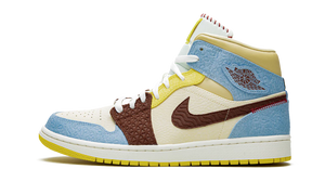 Air Jordan 1 Mid SE Fearless Maison Chateau Rouge