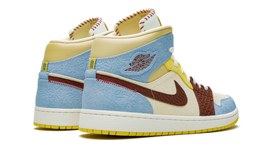 Air Jordan 1 Mid SE Fearless Maison Chateau Rouge Next Step