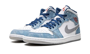 Air Jordan 1 Mid SE French Blue Light Steel Next Step