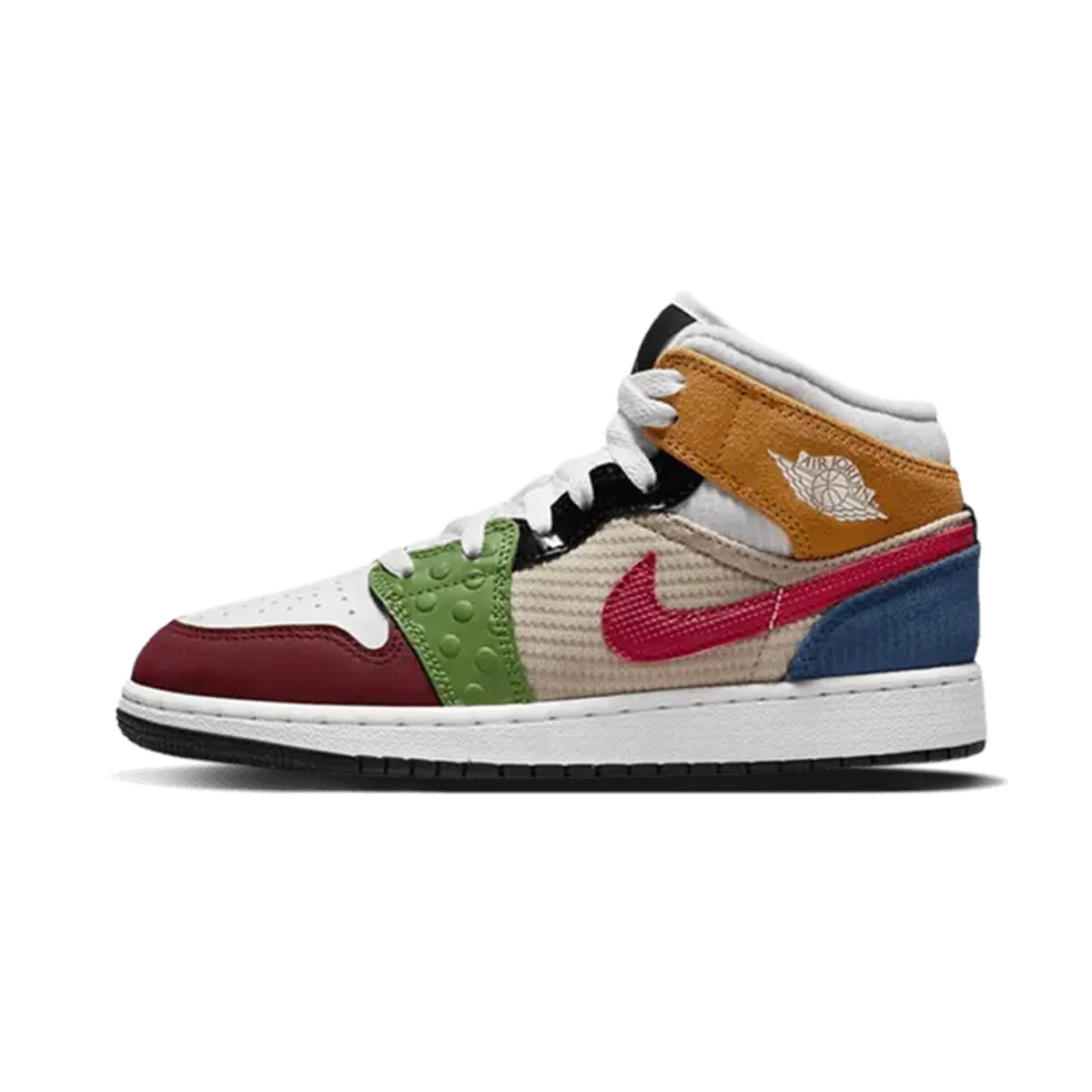 Air Jordan 1 Mid SE Patchwork