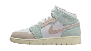 Air Jordan 1 Mid SE Pink Oxford (GS)