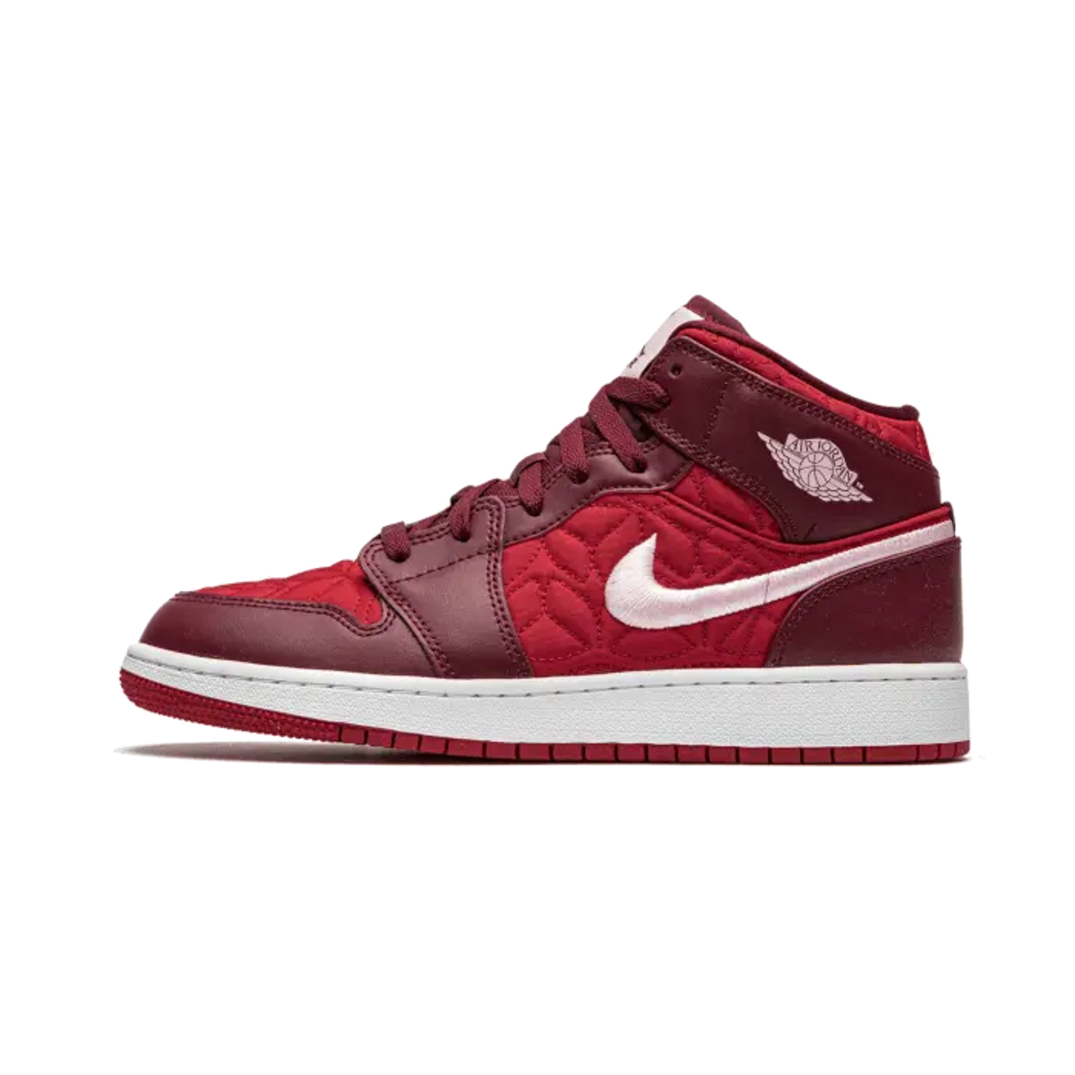 Air Jordan 1 Mid SE Red Quilt