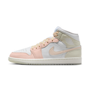Air Jordan 1 Mid SE White Sea Glass Glacier Blue Guava Ice