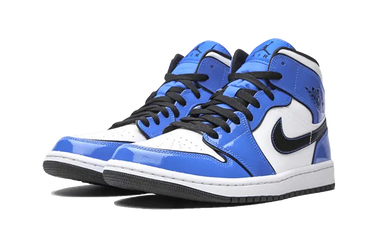 Air Jordan 1 Mid Signal Blue Next Step
