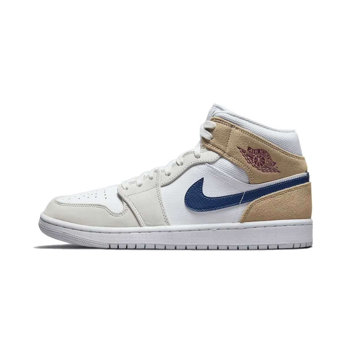 Air Jordan 1 Mid Tan Suede