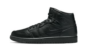 Air Jordan 1 Mid Triple Black (2022)