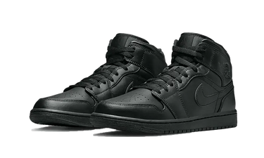 Air Jordan 1 Mid Triple Black (2022) Next Step